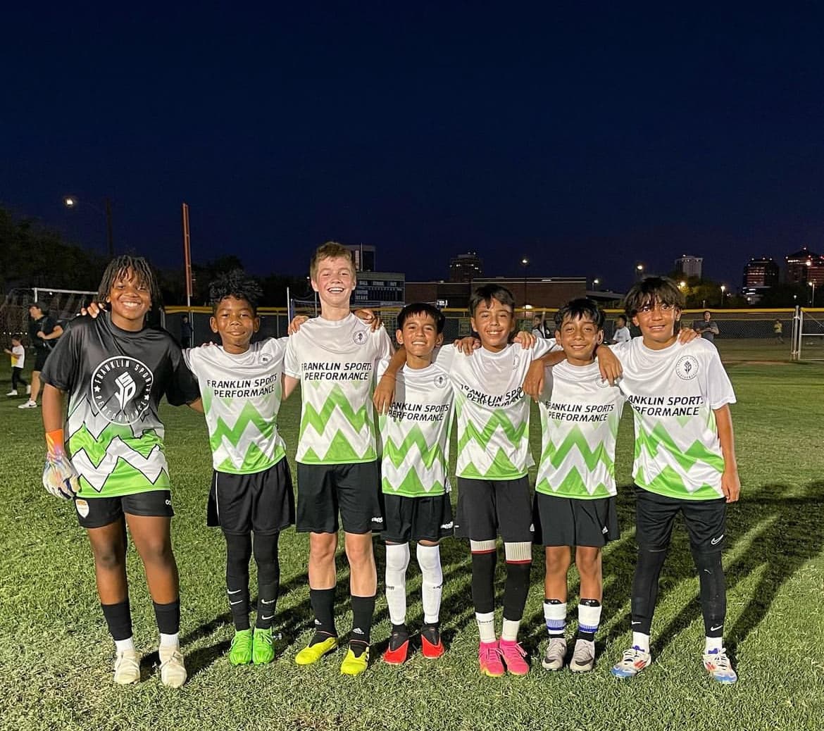 Friday Night Lights youth teams under the lights