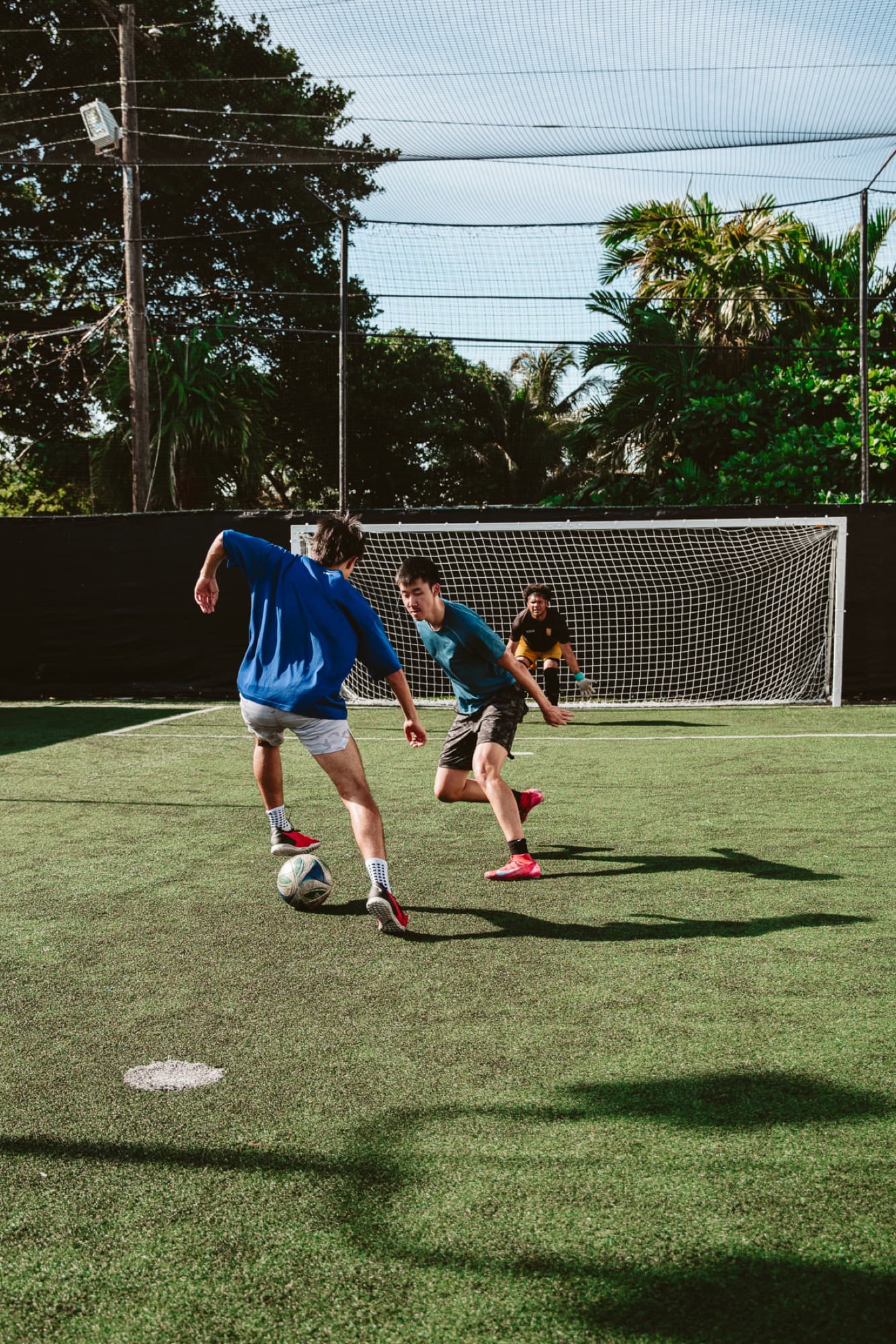 Close control in a tight, competitive moment
